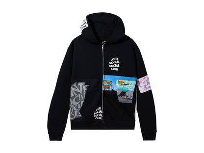 Anti Social Social Club Patchwork Hoodie Multicolor