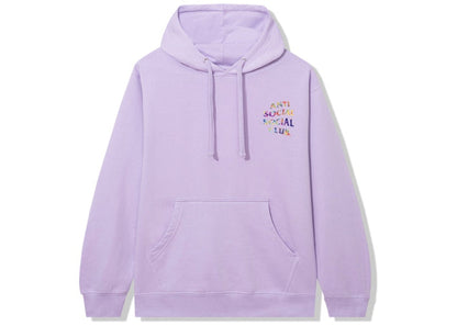 Anti Social Social Club Pedals On The Floor Hoodie Lavendar