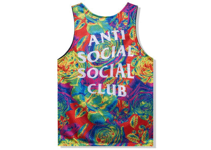 Anti Social Social Club Pedals On The Floor Reversible Mesh Tank Top Multi