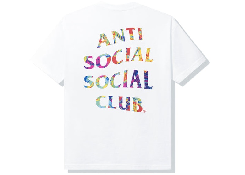 Anti Social Social Club Pedals On The Floor T-shirt White