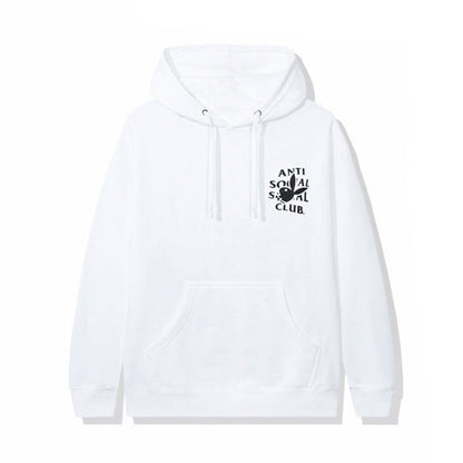Anti Social Social Club Playboy Bunny Logo Hoodie White