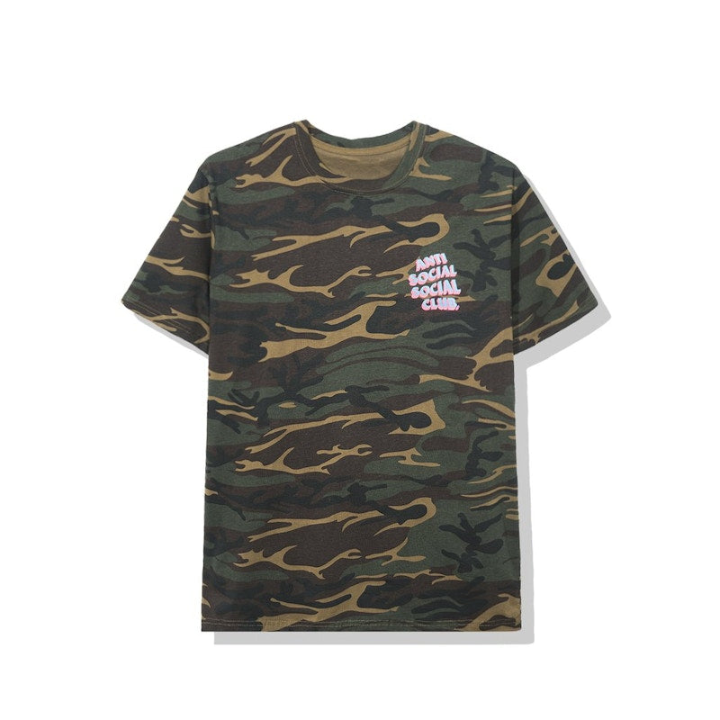Anti Social Social Club Popcorn Tee Camo