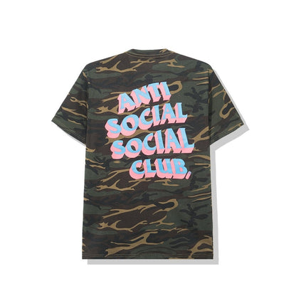 Anti Social Social Club Popcorn Tee Camo