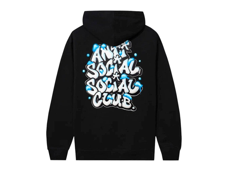 Anti Social Social Club Powder Hoodie Black