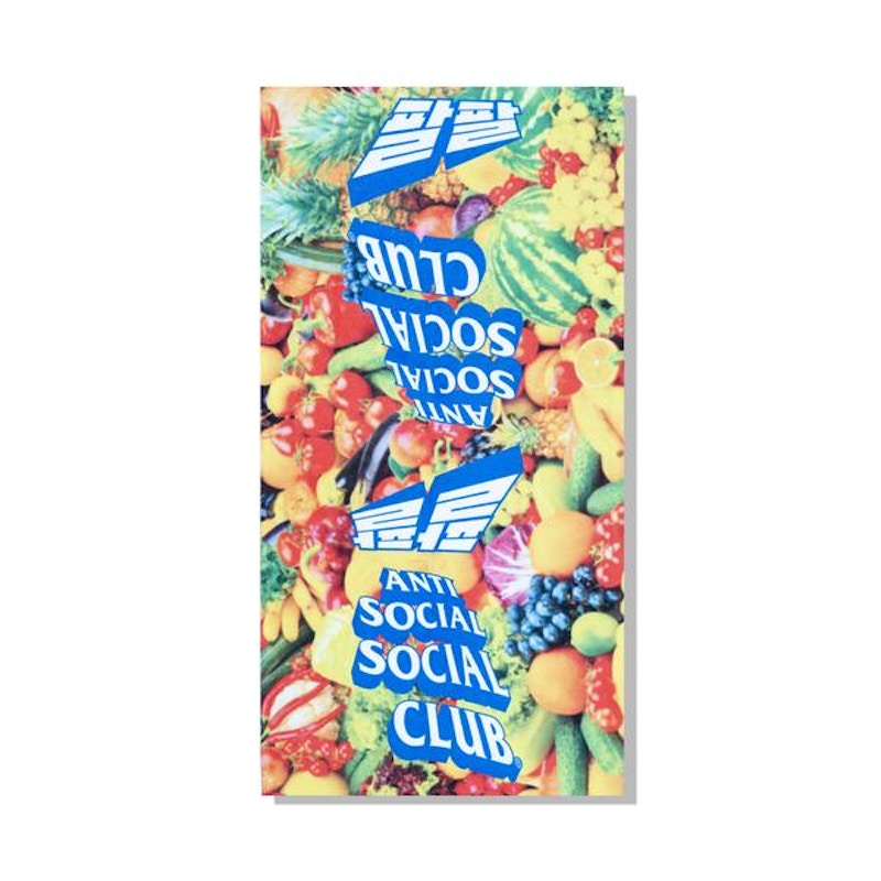 Anti Social Social Club Production Of You Towel Multi