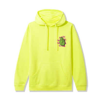 Anti Social Social Club Pulse Check Safety Hoodie Yellow