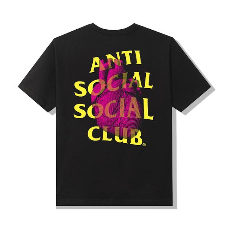 Anti Social Social Club Pulse Check T-shirt Black