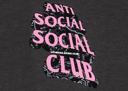 Anti Social Social Club Quest For Love Hoodie Charcoal