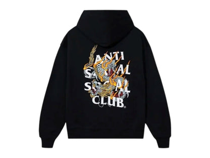Anti Social Social Club Quivering Liquids Hoodie Black