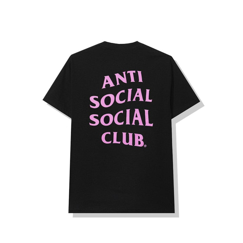 Anti Social Social Club Read Receipts Tee Black