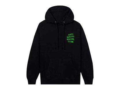 Anti Social Social Club Red Eye Hoodie Black