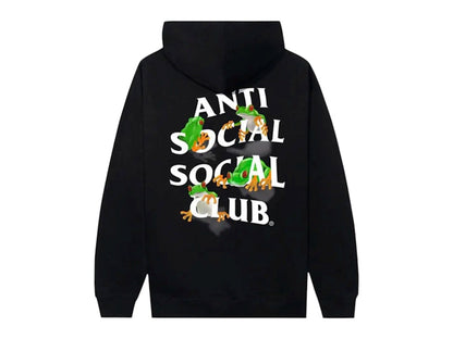 Anti Social Social Club Red Eye Hoodie Black