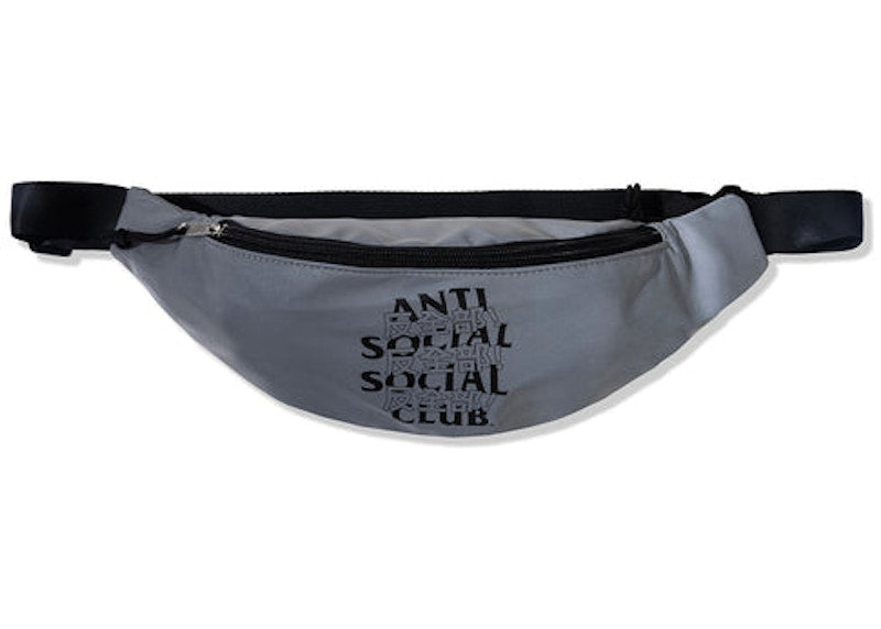 Anti Social Social Club Responsible Waist Bag Grey