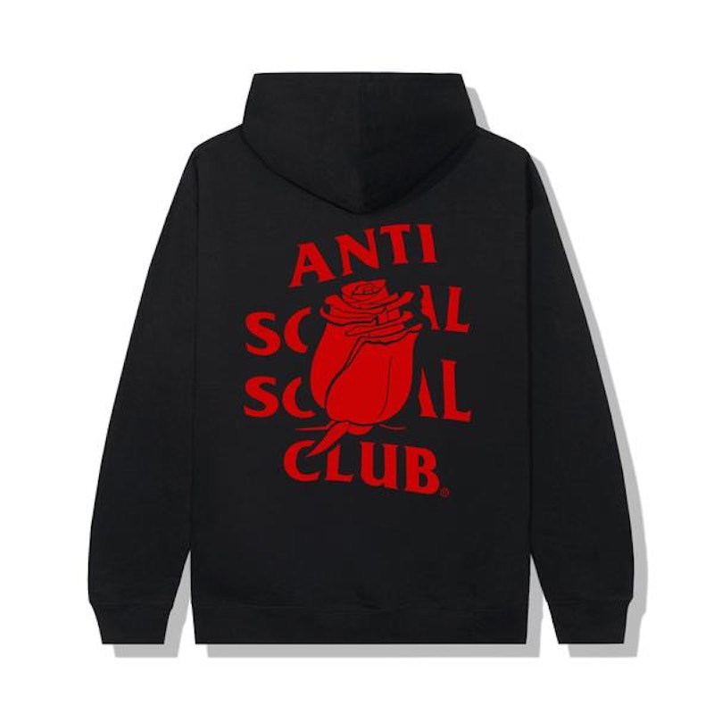 Anti Social Social Club Rose Mary Hoodie Black