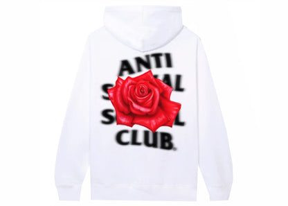 Anti Social Social Club Roses Are Red Hoodie White