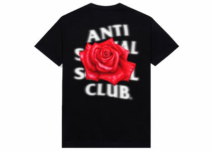 Anti Social Social Club Roses Are Red Tee Black