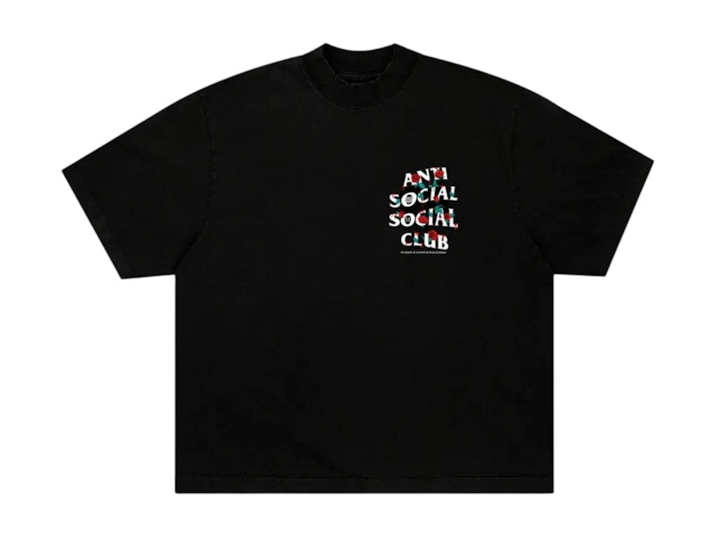 Anti Social Social Club Sadboyz Miles De Rosas Tee Black