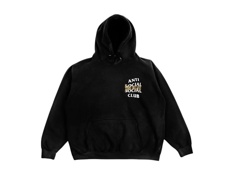 Anti Social Social Club Sadboyz Sad Boyz Hoodie Black