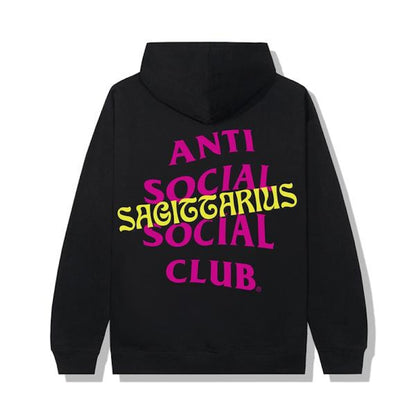 Anti Social Social Club Sag Hoodie Black