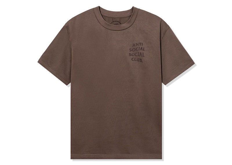 Anti Social Social Club Same But Different Premium Heavyweight Tee Walnut