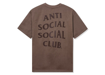 Anti Social Social Club Same But Different Premium Heavyweight Tee Walnut