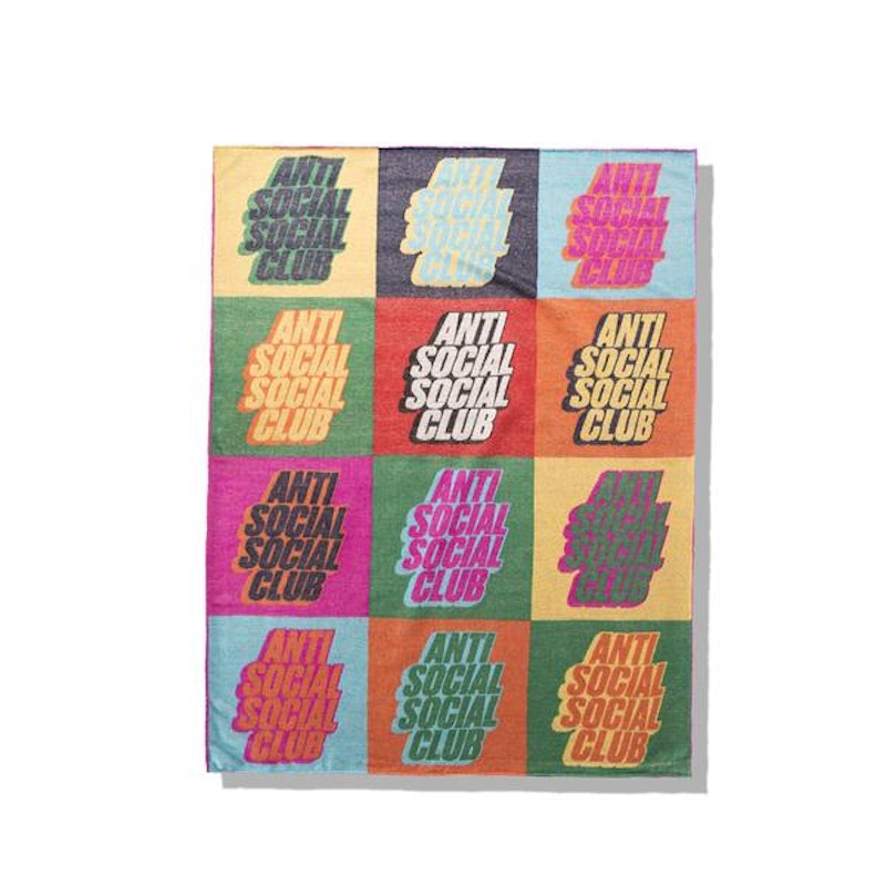 Anti Social Social Club Same Thing Blanket Multi