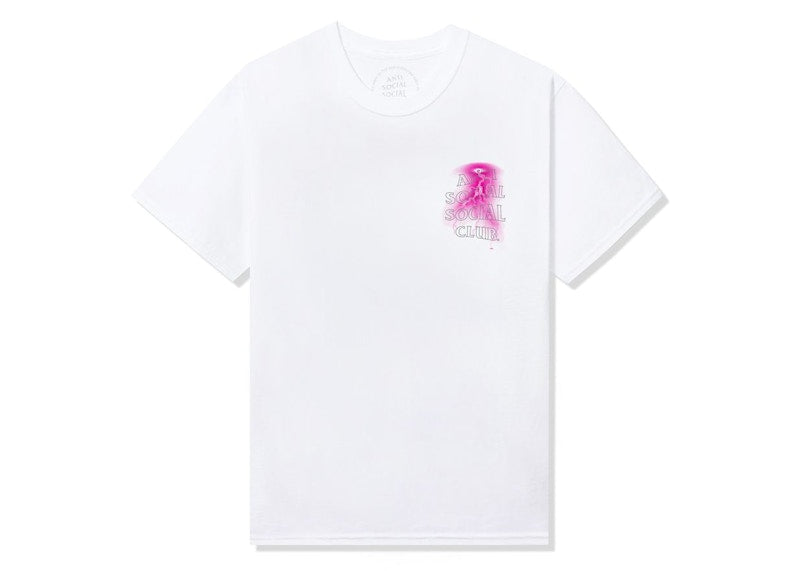 Anti Social Social Club Save Your Tears 3M Reflective Tee White