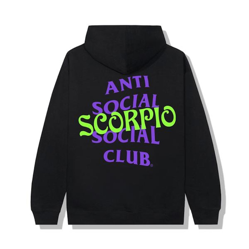 Anti Social Social Club Scorpio Hoodie Black