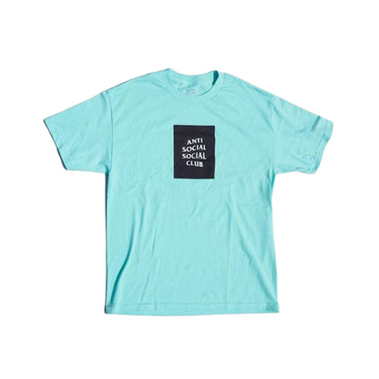Anti Social Social Club Seafoam Box Logo Tee Mint Green