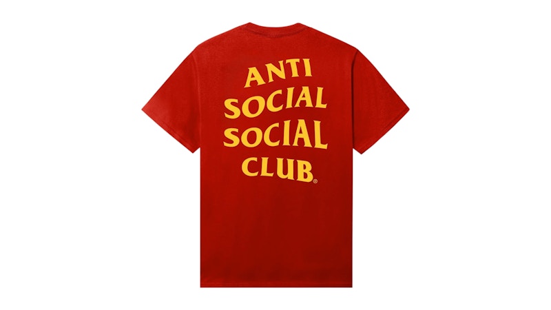 Anti Social Social Club Seasonal Mind Games Tee Red