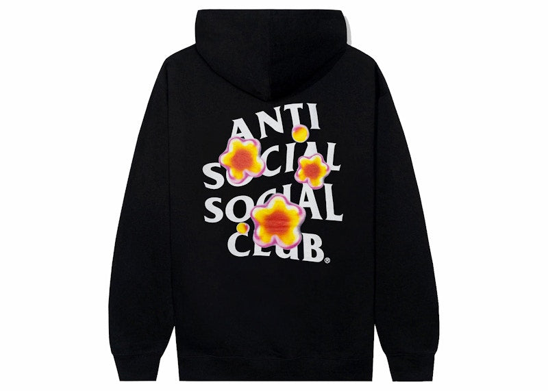 Anti Social Social Club See The Feeling Hoodie Black