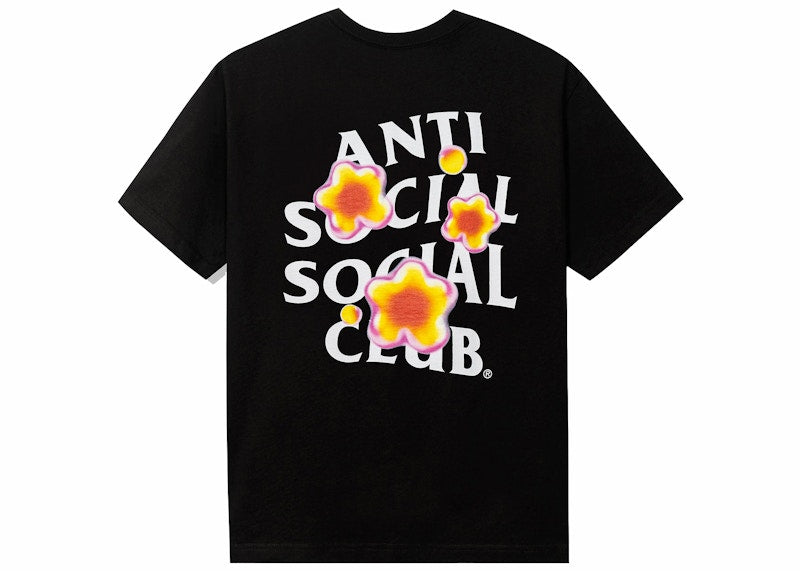 Anti Social Social Club Seeing The Feeling Tee Black