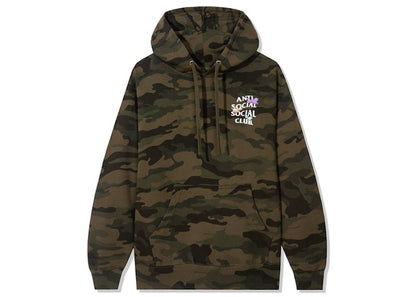 Anti Social Social Club Shell Shock Hoodie Forest Camo