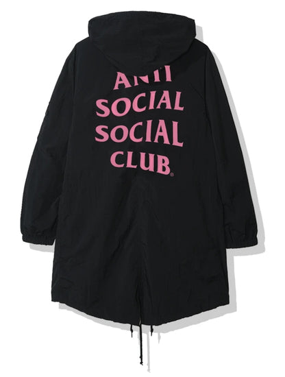 Anti Social Social Club Sinai Fishtail Parka (FW19) Black