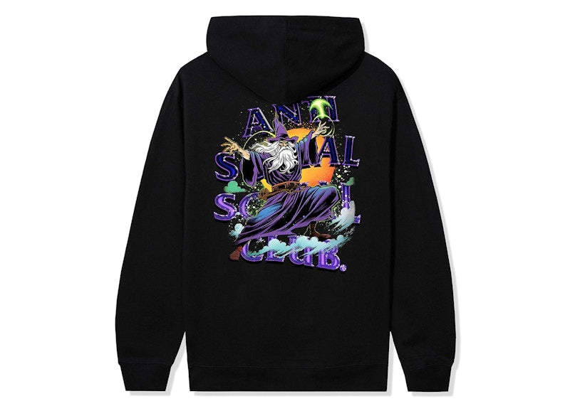 Anti Social Social Club Sleave Hoodie Black
