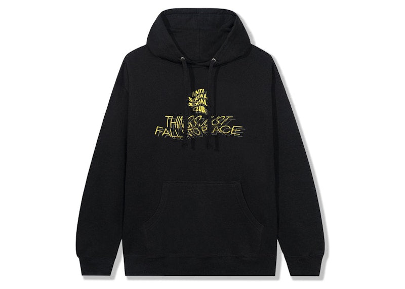 Anti Social Social Club Sometimes They Don't Hoodie Black