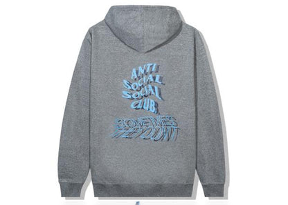 Anti Social Social Club Sometimes They Don't Hoodie Grey