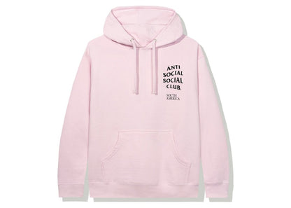 Anti Social Social Club South America Hoodie Pink