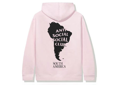 Anti Social Social Club South America Hoodie Pink
