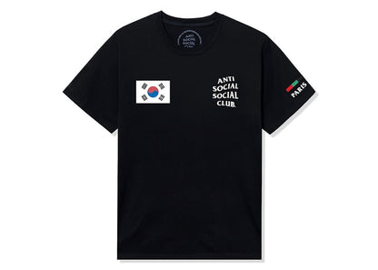 Anti Social Social Club South Korea Tee Black