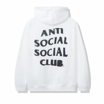 Anti Social Social Club Spiral Hoodie White
