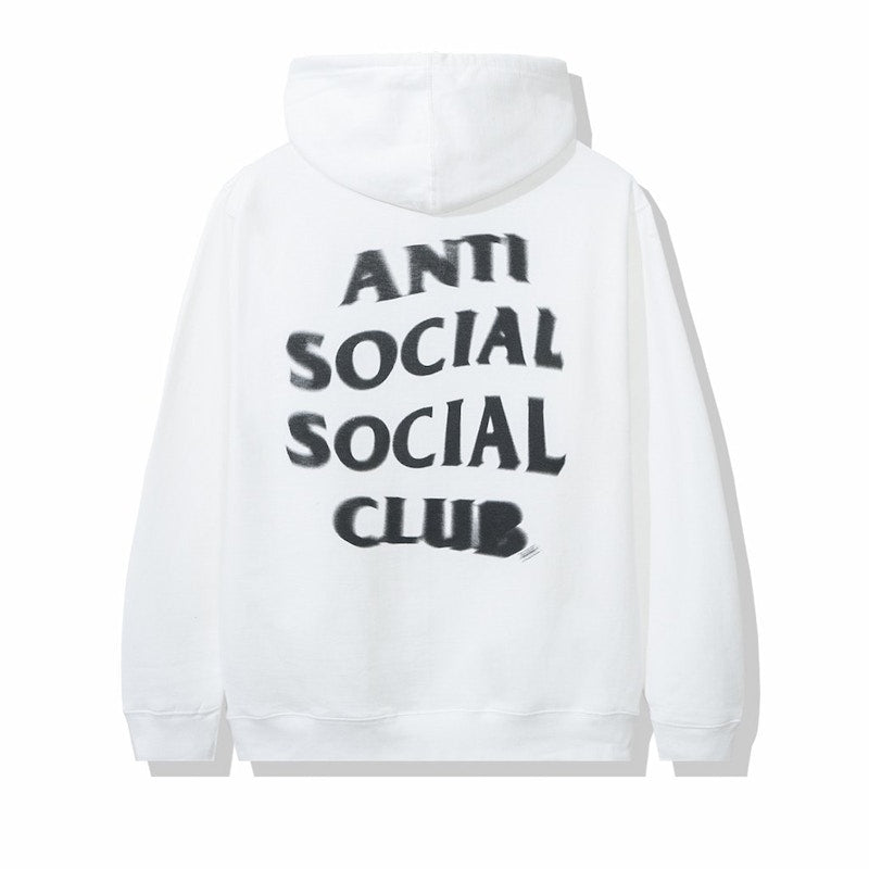 Anti Social Social Club Spiral Hoodie White