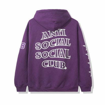 Anti Social Social Club Sports Hoodie Purple