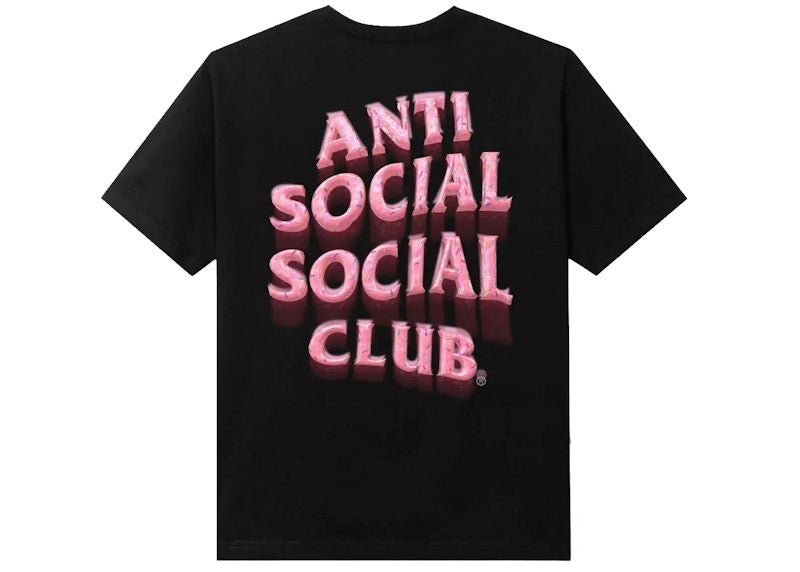 Anti Social Social Club Sprinkling Tears T-shirt Black