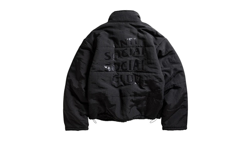 Anti Social Social Club Standard Issues Puffer Black