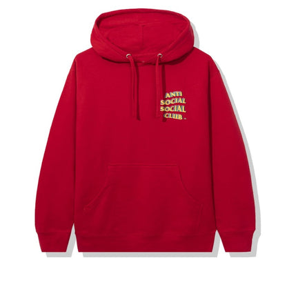 Anti Social Social Club Stir Crazy Hoodie Red
