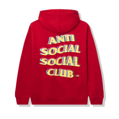 Anti Social Social Club Stir Crazy Hoodie Red