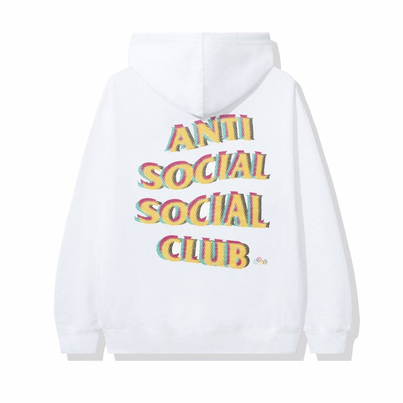 Anti Social Social Club Stir Crazy Hoodie White
