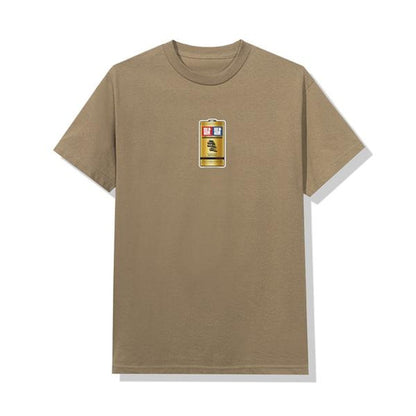 Anti Social Social Club Straight To Voicemail T-shirt Sand
