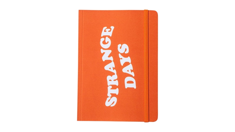 Anti Social Social Club Strange Days Notebook True Orange